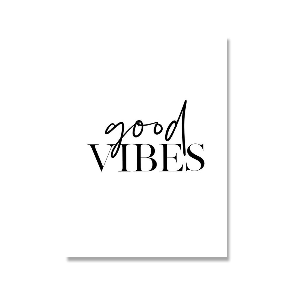 Хорошие вибрации принты вдохновляющие цитаты постеры Get Naked минималистская картина на холсте Рожденный сиять Современное настенное искусство Декор гостиной