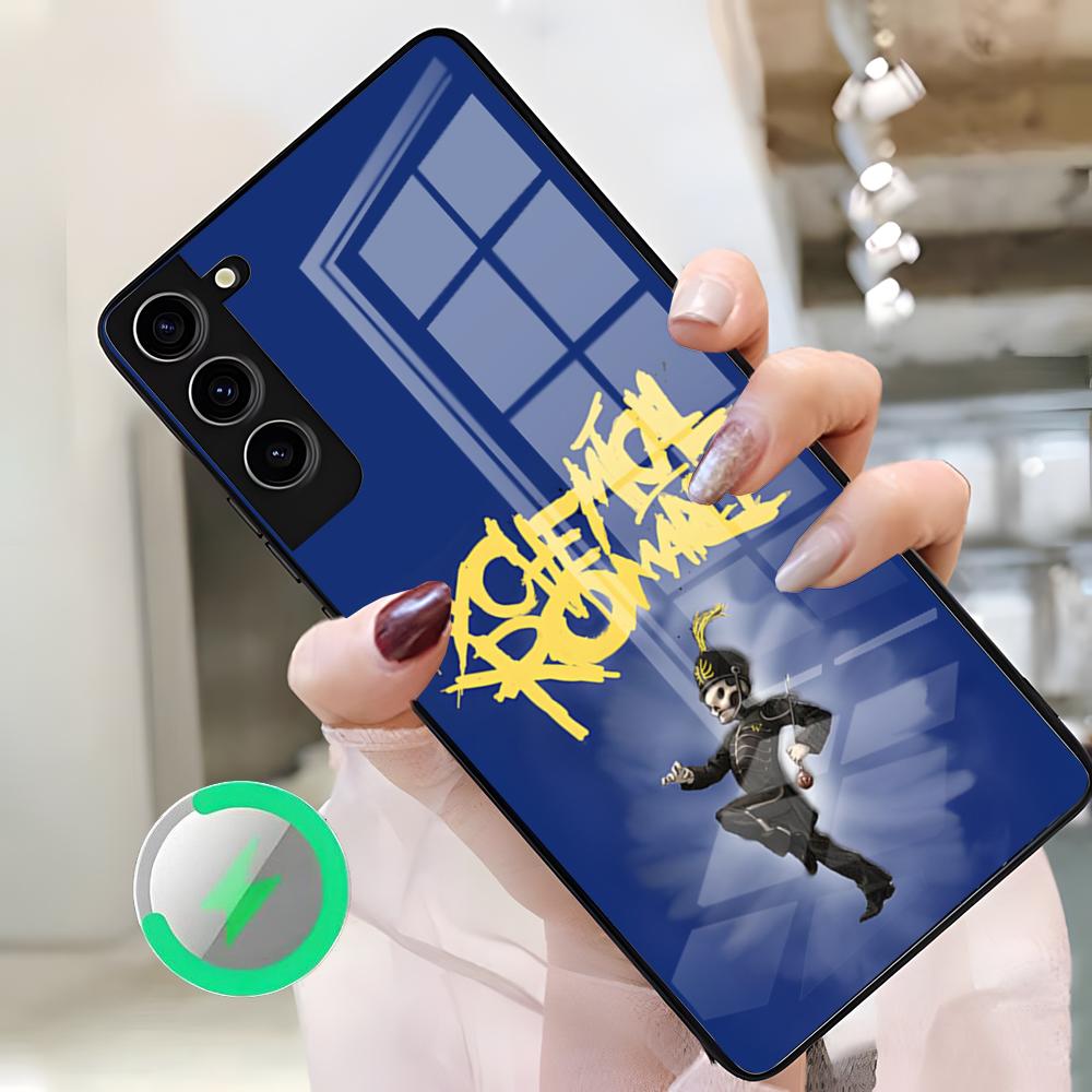 Rock Band My C-chemical Romance Phone Case For Samsung S26 Ultra S25 Edge S23 S22 S21 S20 Ultra Plus S24 Fe A25 Magnetic Glass C