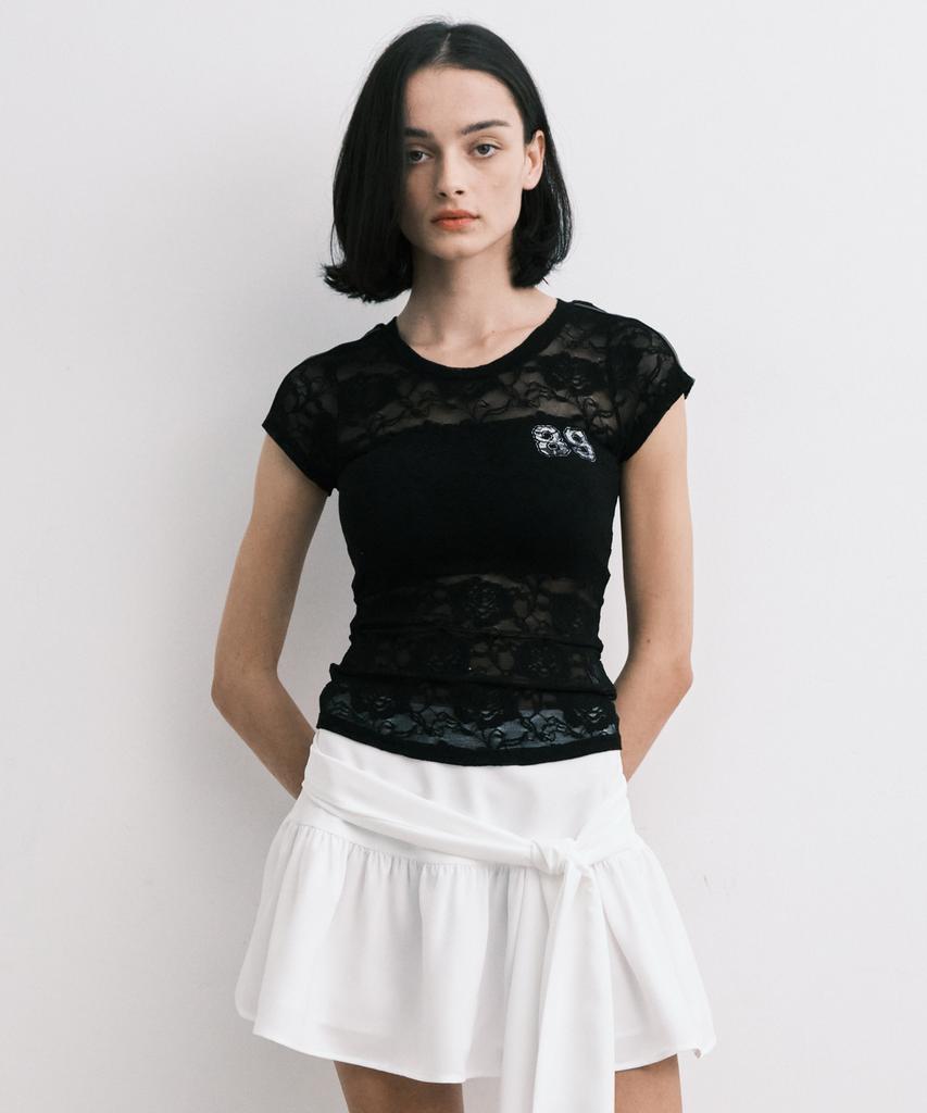MIDNIGHT MOVE Rose St T (Black)