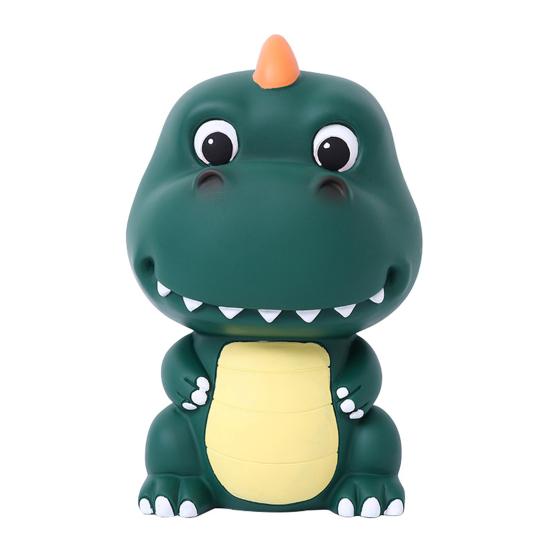 Копилка-динозавр большой вместимости, держатель для хранения денег, многофункциональная виниловая копилка, детская мультяшная копилка, день рождения девочки