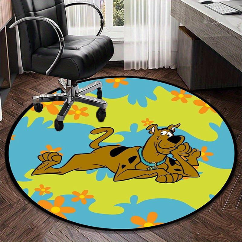 Scoo-dog Bubble Fun round carpet Chair cushion Round Entryway Rug, Soft Round Rugs for Living Room, Bedroom, Circle Carpet decor gifts