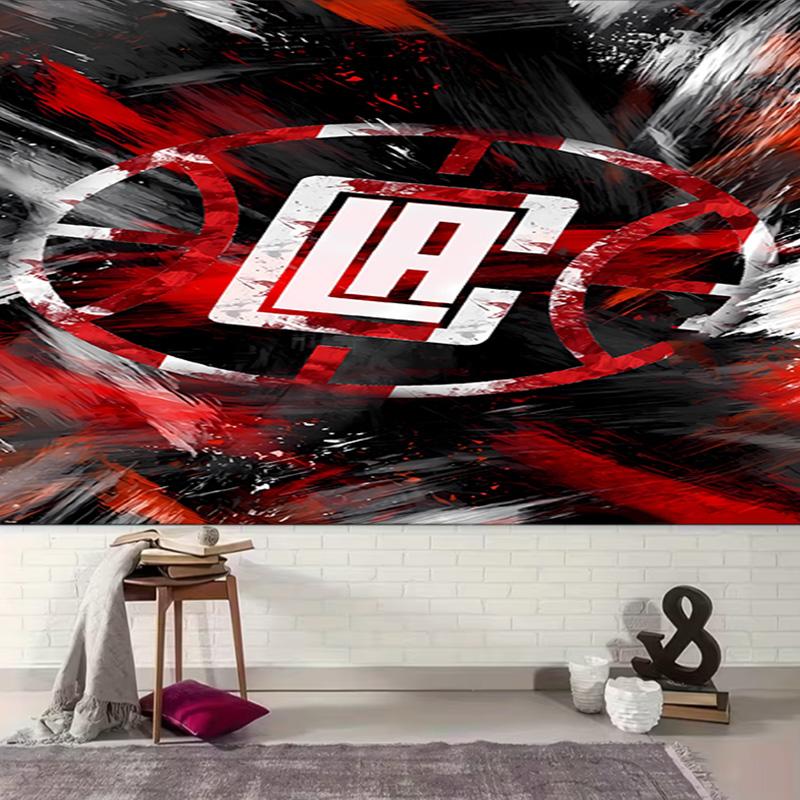 1pc Los Angeles Clippers logo Tapestry, Living Room, Bedroom, Office, Party Decor, Ideal Festive Gift