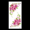 Rose Fashion 3D Girl Waterproof Water Transfer Flowers Makeup Fake Tattoos Temporary Tattoo Stickers Body Art Arm Leg Art