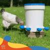 Automatic Water Feeder For Chickens, Universal Poultry Model - 5-pack