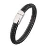 Black Leather Bracelet Women Fashion Bracelet Men Jewelry Health Care Preferred Bangles Gifts