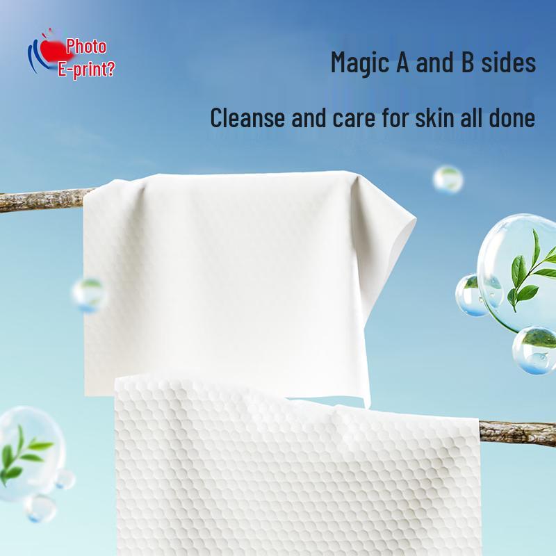 Влажные салфетки для умывания лица Heart Kiss Cotton Soft