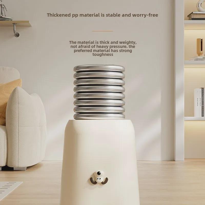 Мусорная корзина для дома 2023: Мусорное ведро с большой емкостью и крышкой для гостиной, ванной комнаты, туалета или кухни