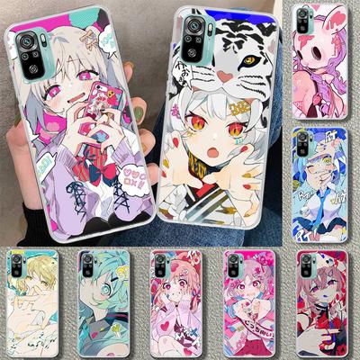 Милый Аниме Девушка INS Чехол для Телефона для Xiaomi Redmi Note 15 14 13 12 11 Pro Plus 14S 12S 11S 11T 11E 10S 10 Индивидуальные Fundas