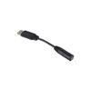 USB A to 3.5mm Female Headsets Adapter Plugs and Play External Sound Card for Desktops and Laptops Seamlessly Audios