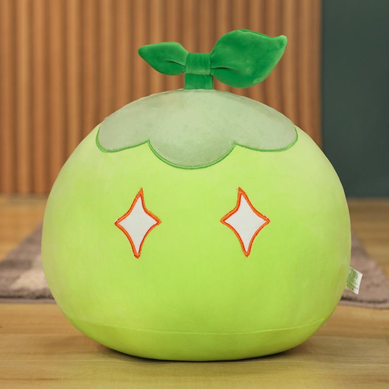 30/40/50CM Kawaii Plush Genshin Impact Pillow Cute Slime Elemental Peluche Toys Stuffed Soft Game Dolls Cushion Kids Gifts