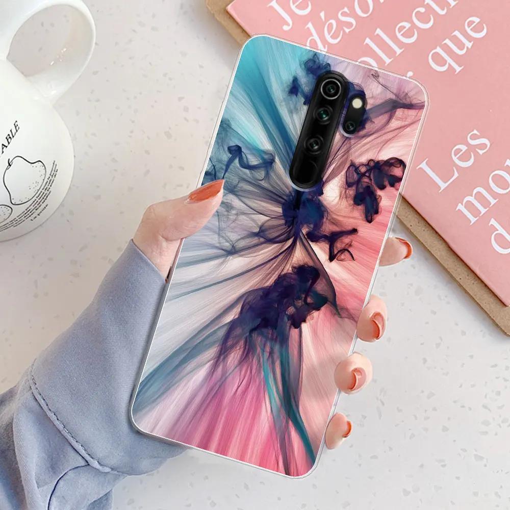 Чехол для Xiaomi Redmi Note 8 Pro Задняя крышка Новый Прозрачный Чехол для телефона Для Redmi Note8 Pro Мягкий Силиконовый Чехол Redmi Note 8 Pro Coque