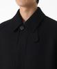 Musinsa Standard Fortex Felt Oversized Balmacaan Coat [Black]