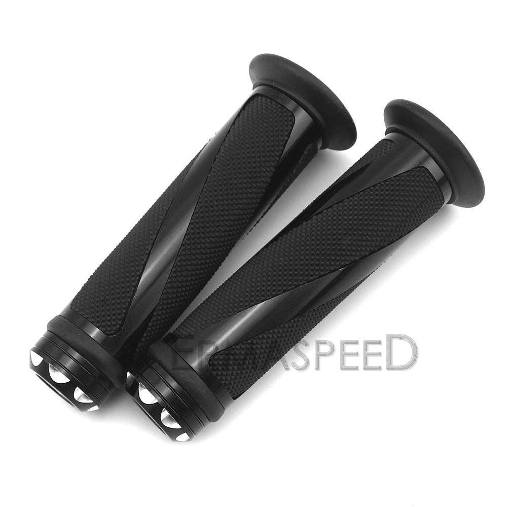 7/8"; Алюминиевые резиновые ручки для мотоциклов, ручки для руля, ручка на конце ручки, ручки для дроссельной заслонки, спортивные мотоциклы