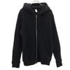Seagreen Made In Japan Wool Long Sleeve Waffle Zip Hoodie 4 Black Men's Used