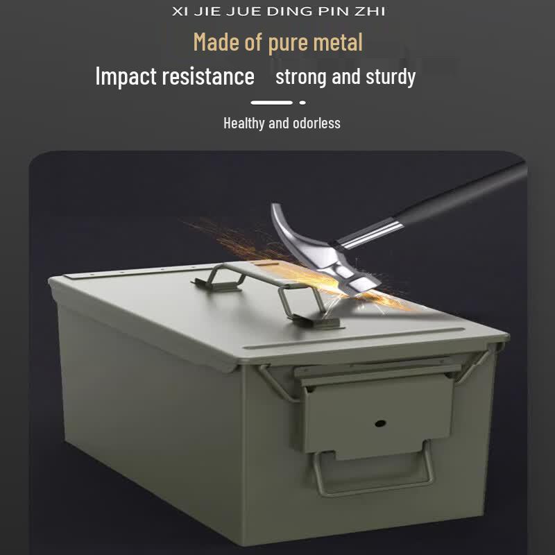 Portable Metal Multipurpose Storage Box