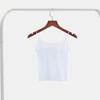 Bralette Crop Tops Ice Silk Traceless Sling Thin Sleeveless Camisole Strap Skinny Vest Tops  Female
