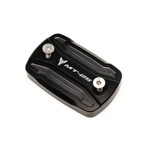 Мотоциклетные аксессуары для YAMAHA MT 25 2015- CNC Высококачественная крышка бачка тормозной жидкости заднего и переднего тормоза, крышка цилиндра