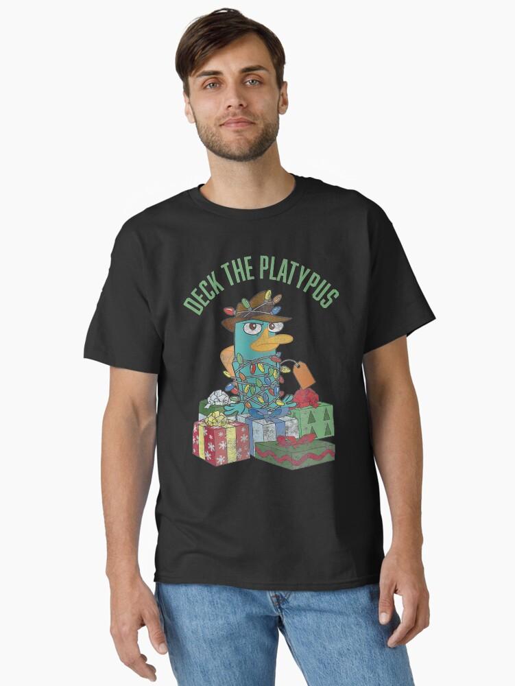 Рождественская футболка Katy Perry Perry Deck The Platypus Classic