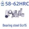 Gcr15 Bearing Steel Sleeve Bushing, Wear-Resistant Shaft Sleeve, Hollow Cylinder, Inner Diameter: 4-12mm