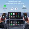 4 в 1 Carplay Smart Ai Box, проводной к Android Auto, беспроводной адаптер Carplay BT WIFI для Netflix Youtub, подарочное автомобильное беспроводное зарядное устройство
