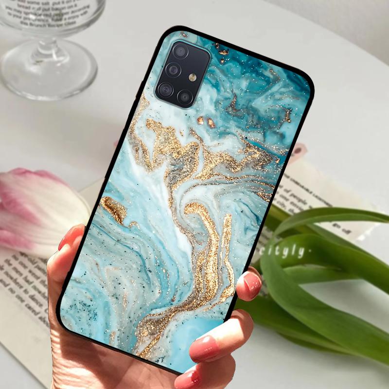 For Samsung A71 4G 5G Case A715F A716F Shockproof Silicone Phone Cover For Samsung Galaxy A Quantum Cases A716N Bumper Shells