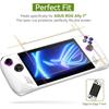 3pcs Handheld Console Screen Protector HD Tempered Glass for Asus ROG Ally Anti Fingerprint