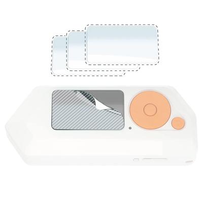 3 шт. Защитная пленка для экрана игровой консоли, защита от отпечатков пальцев, защитная пленка для экрана, защита от царапин для Flipper Zero, игровые аксессуары