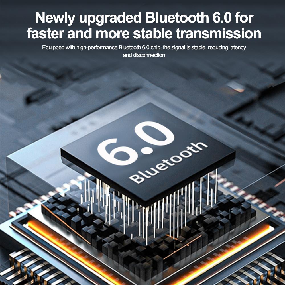 Беспроводной приемник Bluetooth 6.0 SBC AAC Hi-Fi 3,5 мм AUX разъем 2RCA RCA аудио музыкальный адаптер для ПК, автомобильного комплекта, динамика, усилителя