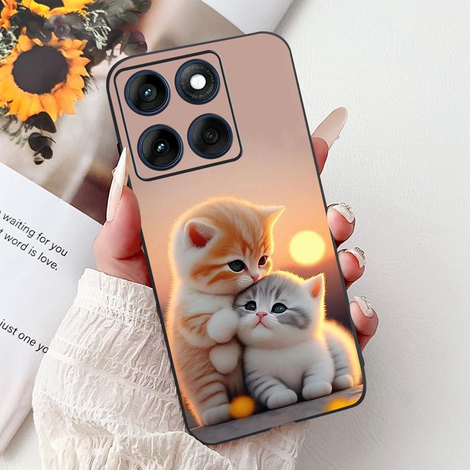 For Motorola Edge 60 Pro Case Luxury Butterfly Painted Cover Soft TPU Phone Case For Motorola Edge 60 Fusion Egde60 Pro 60S Bags