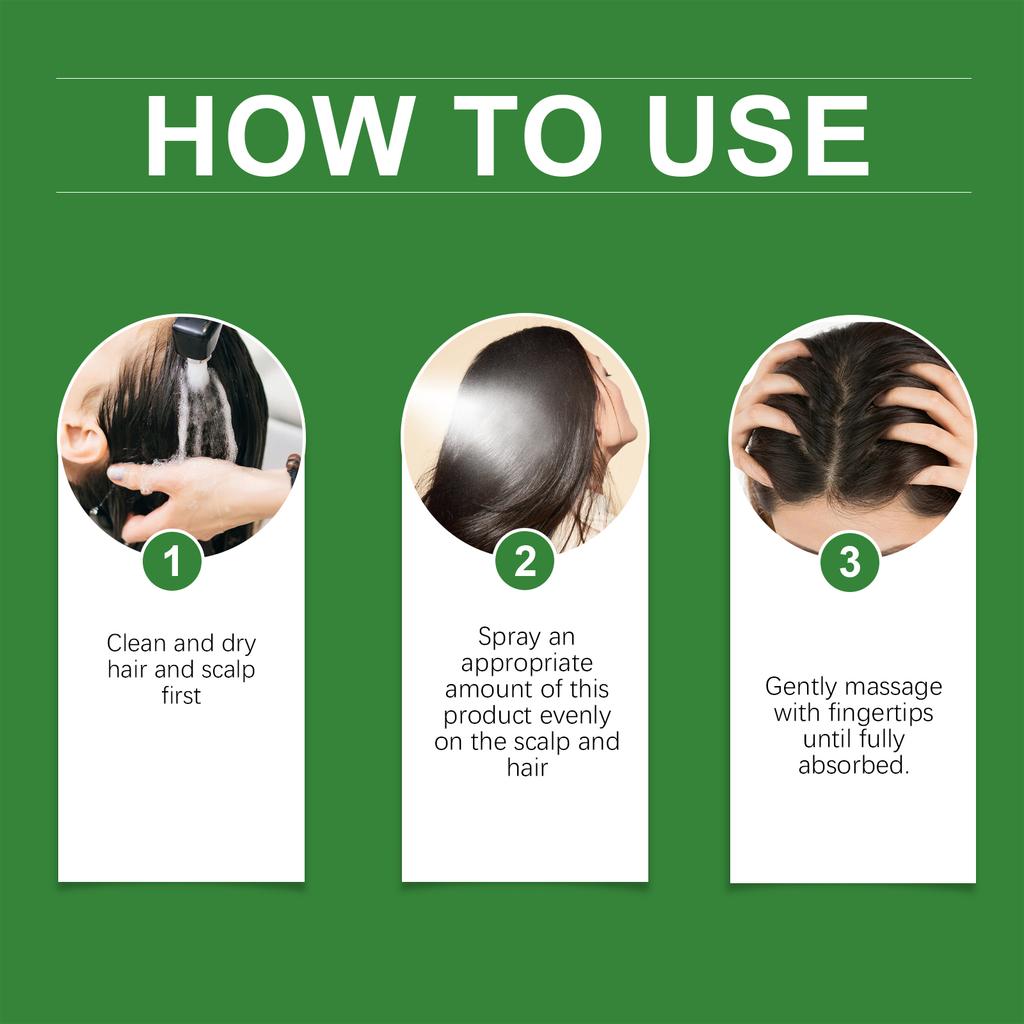 Hoegoa Rosemary Rice Water Hair Spray - Nourishing Dry & Frizzy Hair, Moisturizing Hair Care Spray