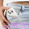 26pcs Suitcase Stickers Waterproof Stickers Scooter Computer Tablet Cartoon Decoration