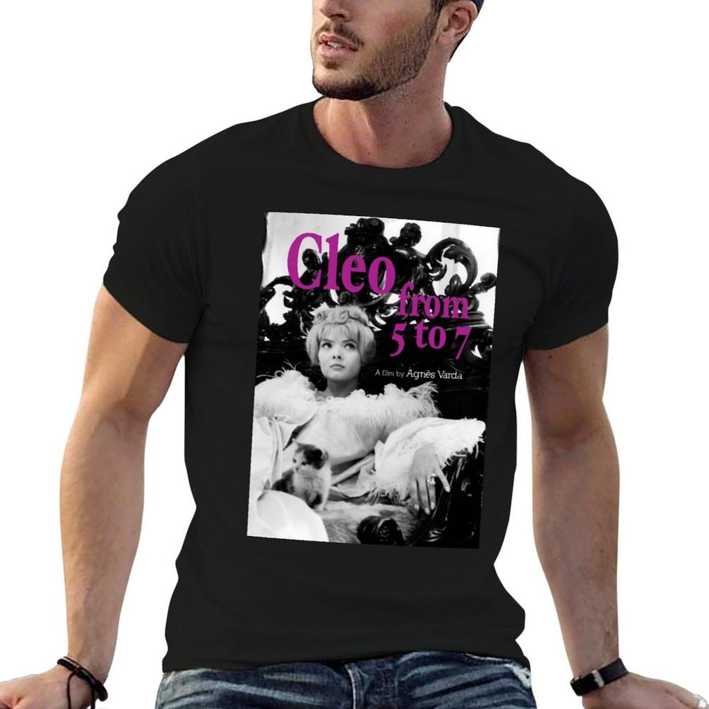 Cleo from to Movie Poster TShirt Casual Breathable Short Sleeve Top
