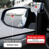 1pc 360° Car Rear View Convex Blind Spot Mirror Wide Angle Safety Parking