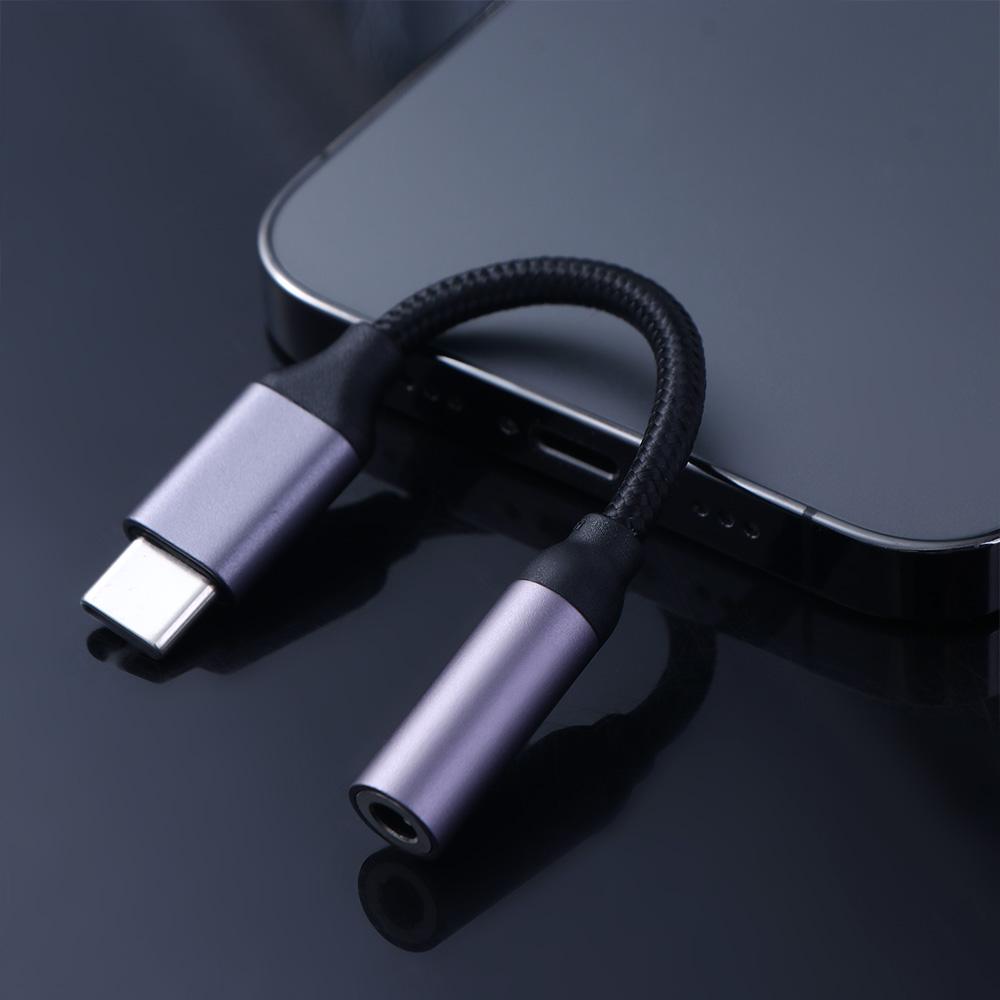 Converter Type C To 3.5mm Jack Headphones Adapter Digital Decoder Audio Adapter Earphone Amplifier