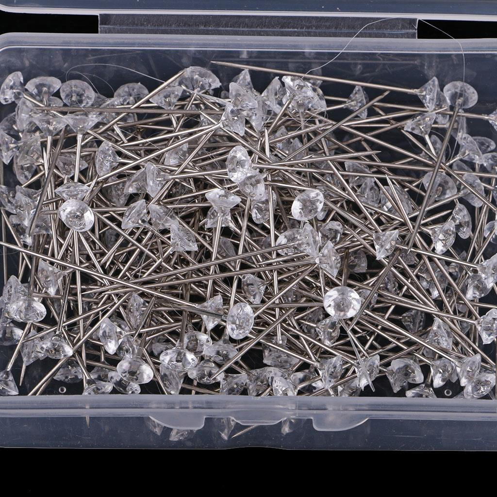 100 / 200 шт. Булавки для свадебного корсажа