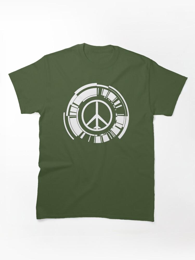 Metal Gear Metal Gear Solid, Peace Walker Emblem (White) Classic Unisex T-Shirt