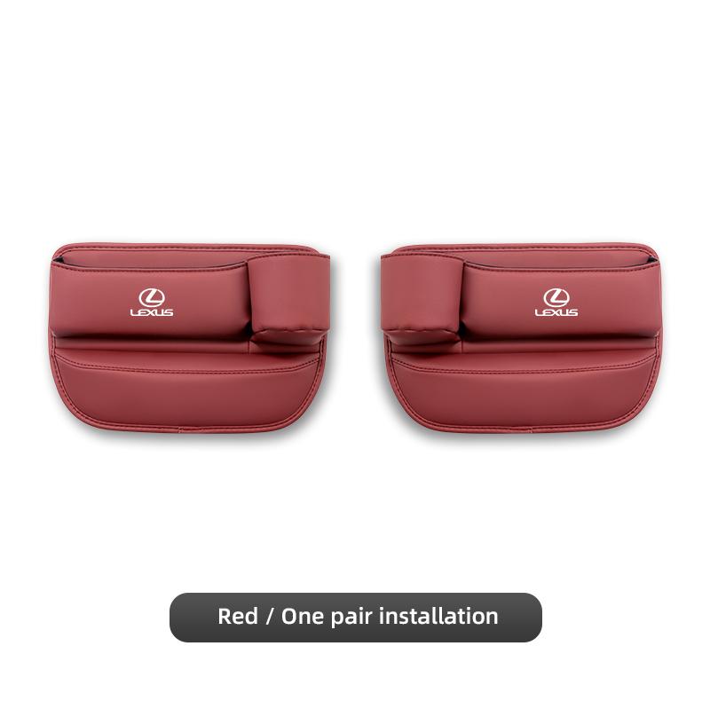 DJSZ3 Car Seat Gap Storage Box Seat Multifunction Gap Cup Holder For Lexus F SPORT ES RX NX LS UX LM LX GX LC RZ IS CT GS RC HS SC LXB