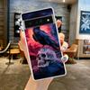 Черный Ворон Чехол для Телефона для Google Pixel 9 8 7 6 5 4 4XL Мягкий ТПУ 7A 6A 5A 4A 3A Pro XL 5G Прозрачный Корпус Fundas Capas