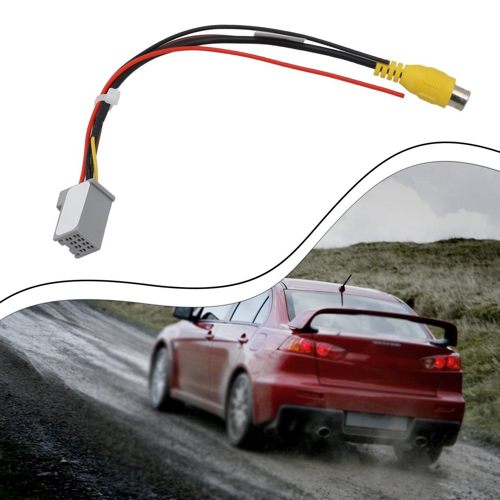 Easy To Use Rear View Cable for Mitsubishi 1420 8Pin Car Camera Converter