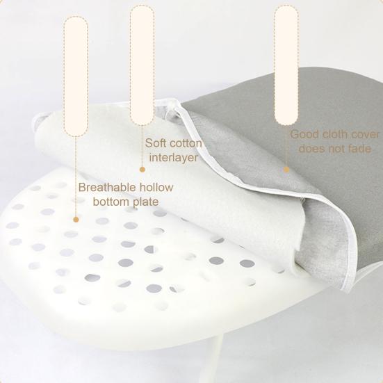 Настольная гладильная доска со складными ножками Съемный термостойкий чехол Противоскользящий Домашняя прачечная