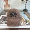 New retro cross washed baseball cap spring and summer fashion versatile face small shade cap men and women