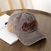 Вышитые буквы бейсболка для мужчин женщин ретро выстиранный хлопок снэпбэк уличный спорт солнцезащитные шляпы хип-хоп уличный папа дальнобойщик кепка