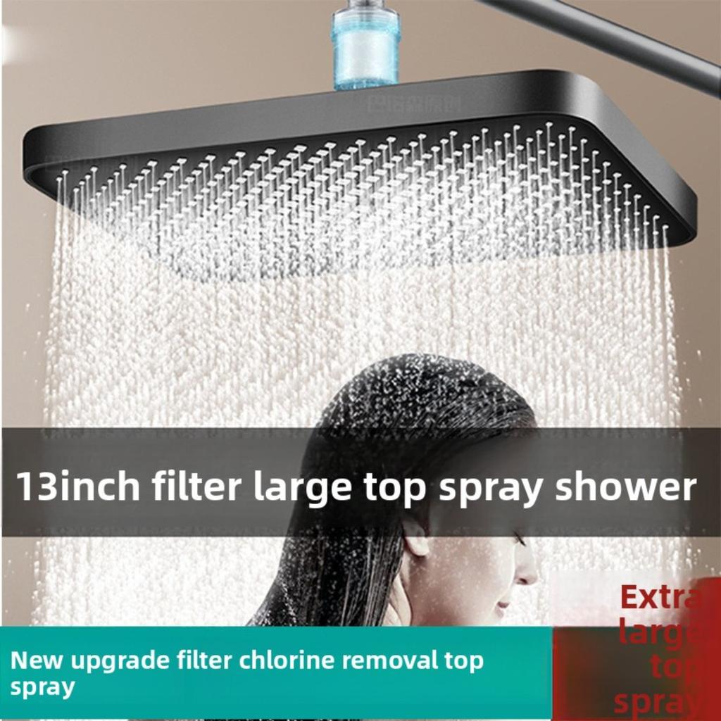 13 Inch Large Water Output Top Spray Flower Shower ,Shower  Flower Drying Showerhead Hotel