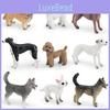 Pvc Childrens Dog Animal Model Pet Figurine Toy For Kids Playroom Decor