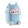 Kawaii Mini Trash Can Desktop Garbage Bin Home Office Rubbish Bin Cartoon Cute Waste Dustbin Household Kids Room Decoration