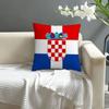 Республика Хорватия Наволочка Диван Декоративная Домашняя Двусторонняя Печать Плюшевые Квадратные Наволочки для Подушек Декор Подушки Чехол