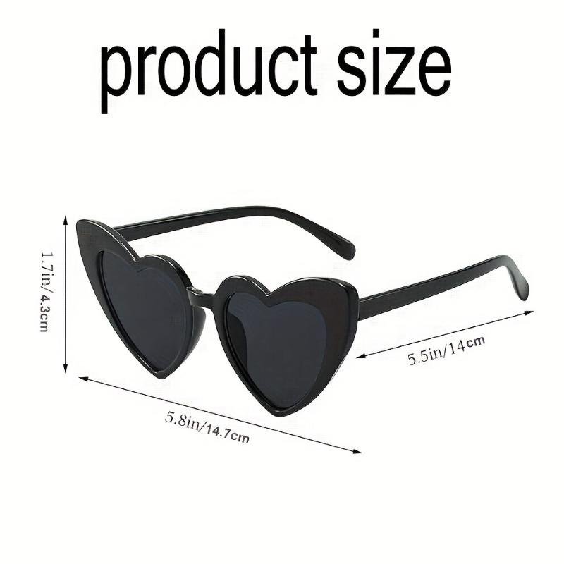 40 пар очков в форме сердца, ретро очки для свадебной вечеринки с черной оправой, легкая пластиковая оправа, подходят для невест