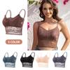 Women's Sexy Lace Double Strap Vest Tank Top M-2XL Plus Size Push Up Bra Stretch Underwear