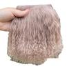 Mongolia Fur Sheepskin Wool Extensions Hair Row BJD Dolls Wigs SD Blyth Wigs  Doll Toy Accessories