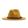 Women's Retro Wool Fedora Hat - Autumn/Winter British Style Bowler with Trendy Design